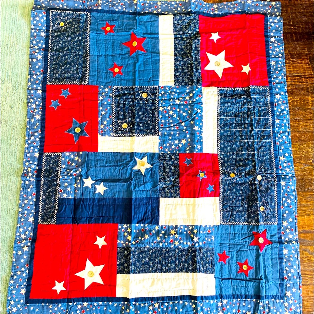 Longaberger Homestead Quilted Throw 50 X 60